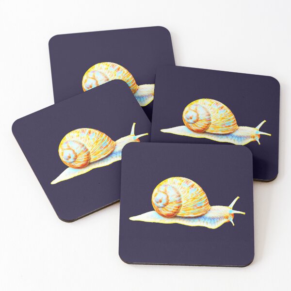 Item preview, Psychedelic Neon Funky Snail Art 8 designed and sold by Cawaiico.