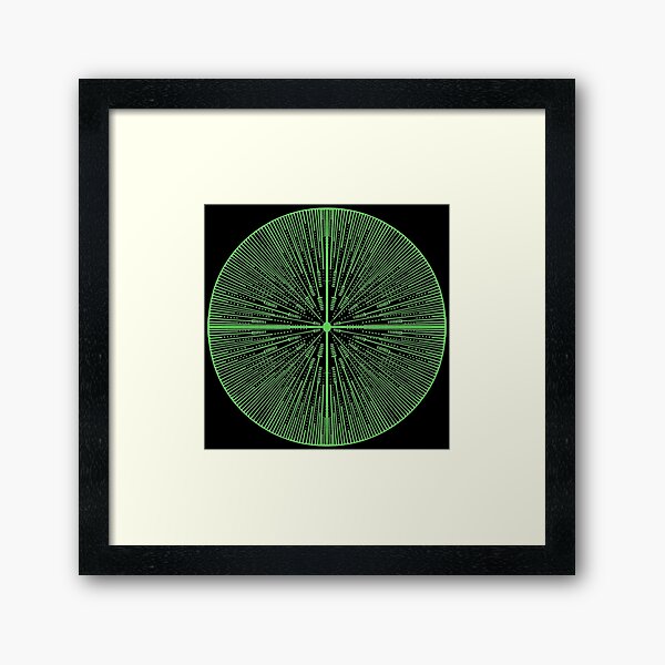 Item preview, Green Center Point designed and sold by createVisions.