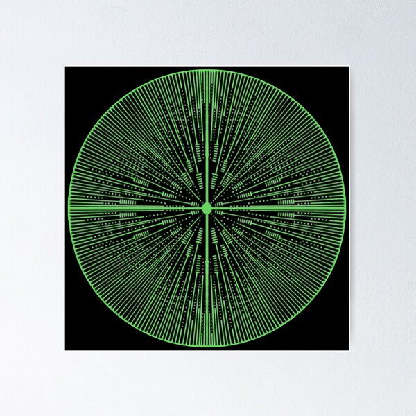 Item preview, Green Center Point designed and sold by createVisions.