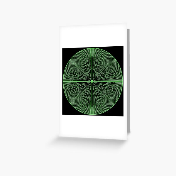 Item preview, Green Center Point designed and sold by createVisions.