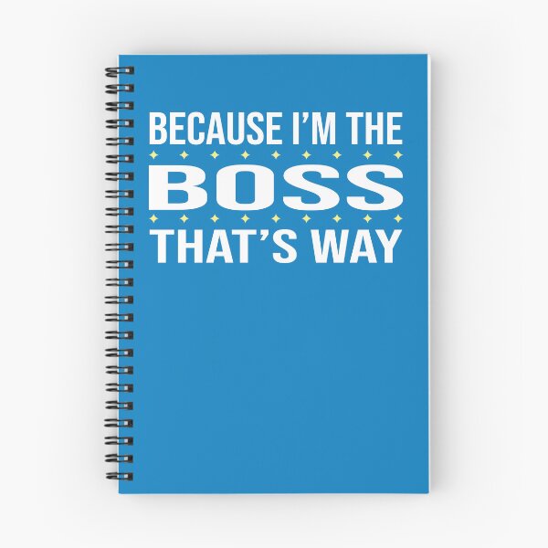 Artikelvorschau,  WEIL ICH DER BOSS BIN. SO GEHT ES entworfen und verkauft von LOGPRO.