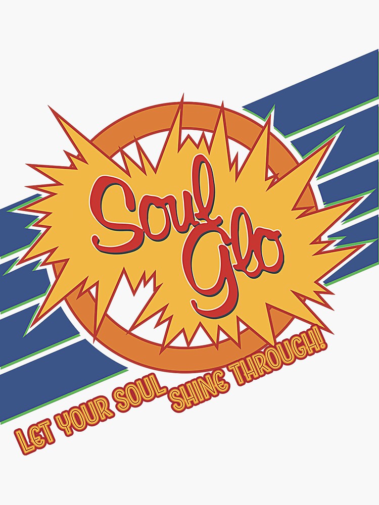 "Soul Glo Sticker" Sticker for Sale by kymhenson Redbubble
