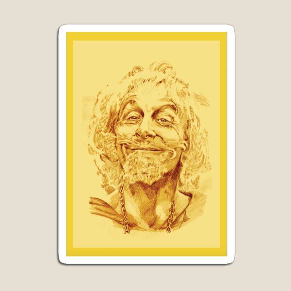 Catweazle (golden) Magnet