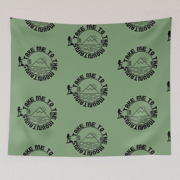 Item preview, Take me to the Mountains - Hiking lovers design designed and sold by Iail Ioa.