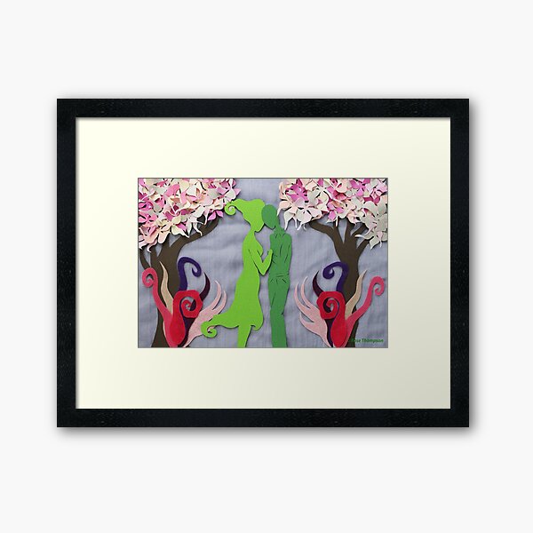 Spring Kiss #3 Framed Art Print
