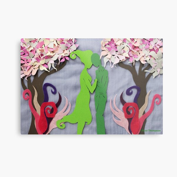 Spring Kiss #3 Metal Print