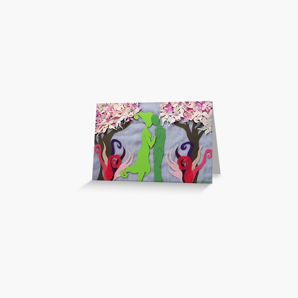 Spring Kiss #3 Greeting Card
