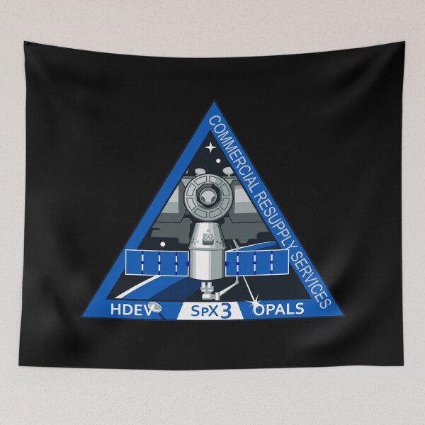 Item preview, NASA/SpaceX Commercial Resupply Services CRS-3 (SpX-3) Mission Patch designed and sold by bobbooo.
