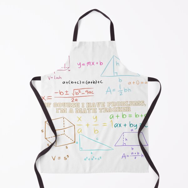 Aperçu de l'œuvre Bien sûr, j'ai des problèmes, je suis professeur de mathématiques - Marqueurs créée et vendue par NikkiFitzDesign.