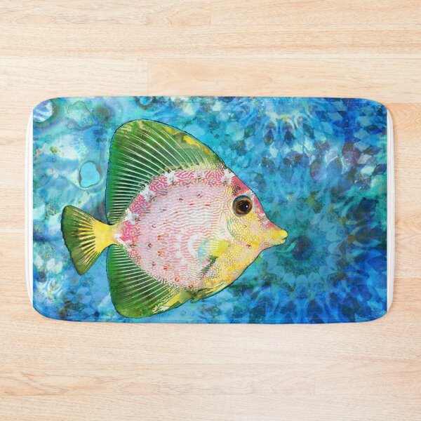 Item preview, Tangy Tang Fish - Coral Reef And Tropical Fish Art designed and sold by Sharon Cummings Art.