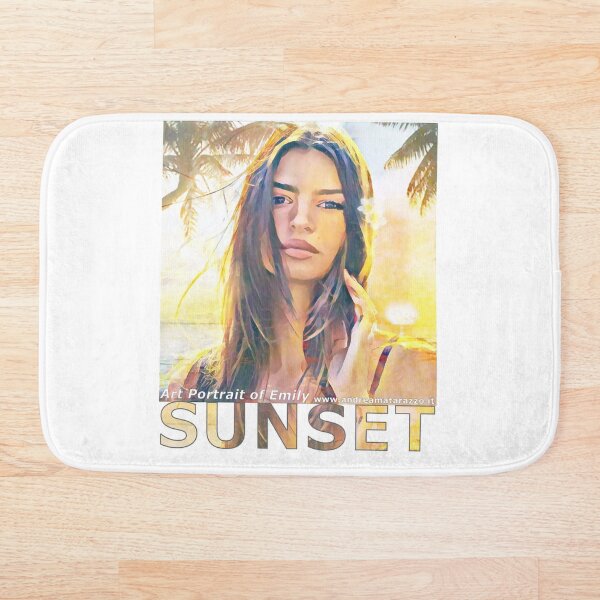 Item preview, Portrait of Emily at Sunset designed and sold by Andrea Matarazzo.