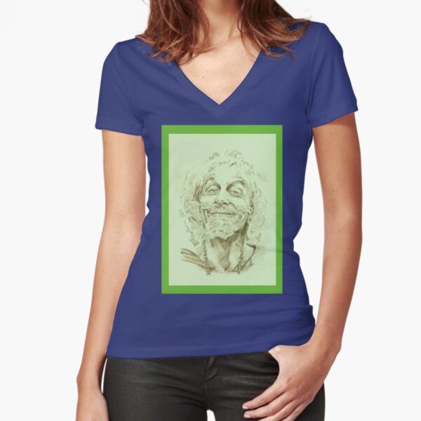 Fitted V-Neck T-Shirt