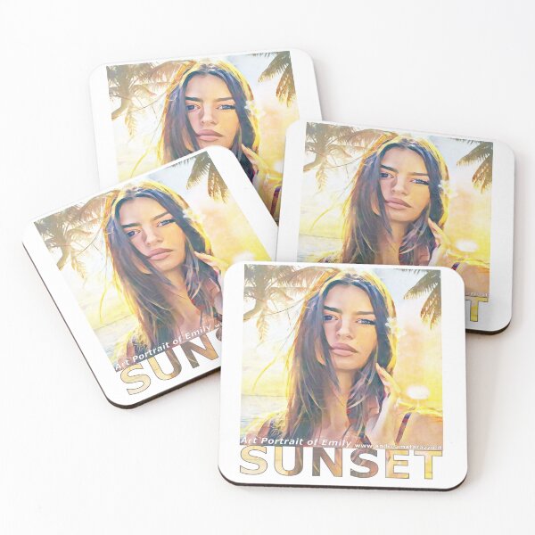 Item preview, Portrait of Emily at Sunset designed and sold by Andrea Matarazzo.