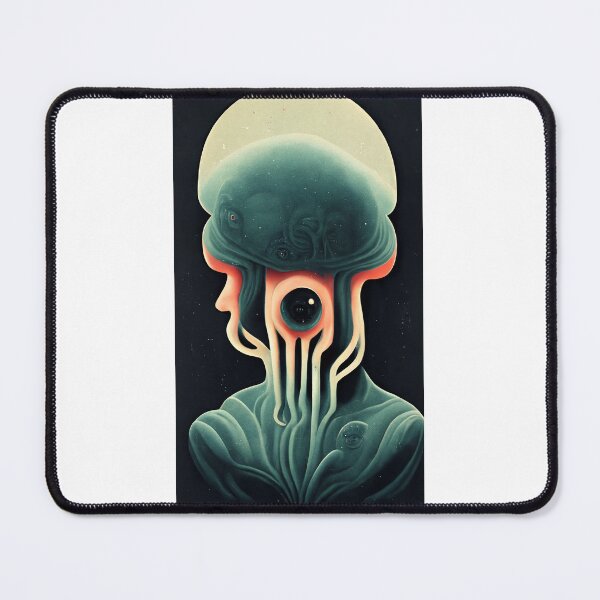Item preview, Dark and ancient cerebral jellyfish designed and sold by Jim Clyde Monge.