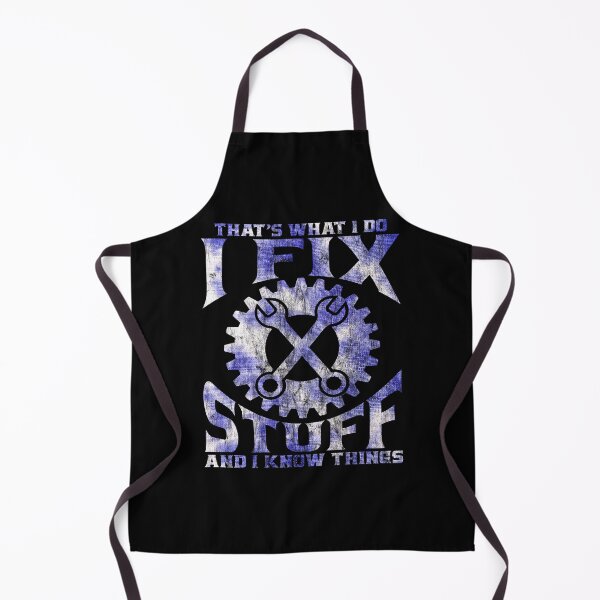 Item preview, That's What I Do I Fix Stuff And I Know Things Mechanic Gift Tie Dye designed and sold by Digital Story Time.