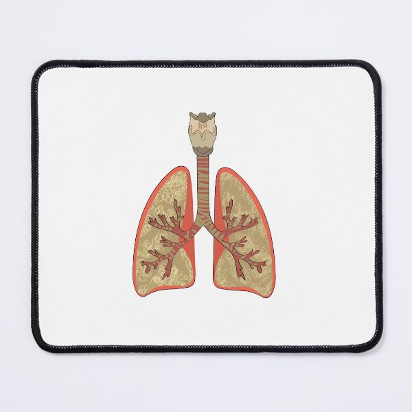 Item preview, Lungs Human Internal Organ hand-drawn art  designed and sold by KARTICK DUTTA.
