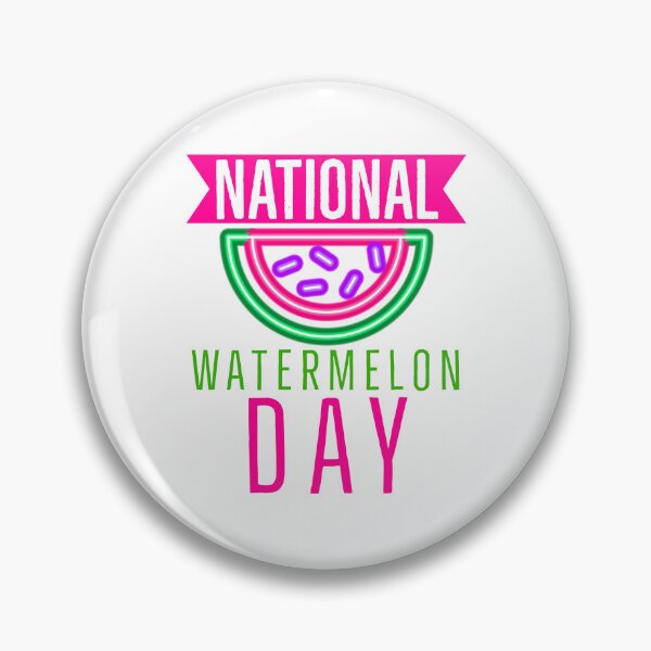 Item preview, BAD DAY TO BE A WATERMELON, NATIONAL WATERMELON DAY. designed and sold by Mokastro.