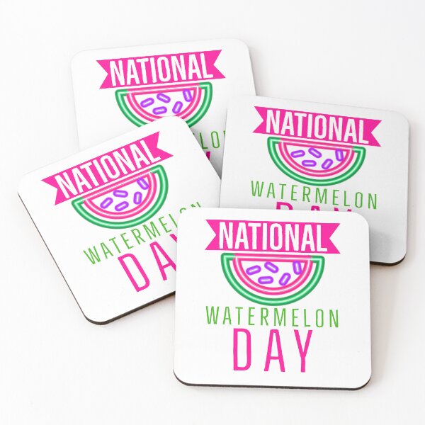 Item preview, BAD DAY TO BE A WATERMELON, NATIONAL WATERMELON DAY. designed and sold by Mokastro.
