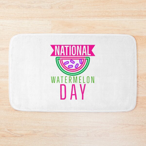 Item preview, BAD DAY TO BE A WATERMELON, NATIONAL WATERMELON DAY. designed and sold by Mokastro.
