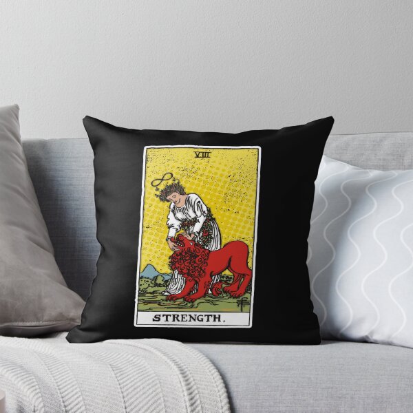 Item preview, Strength Tarot Card - Major Arcana - Fortune telling - Remix designed and sold by createdezign.