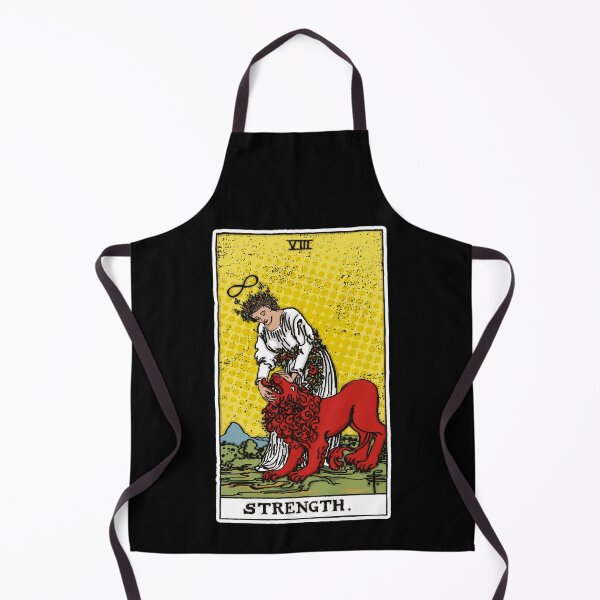 Item preview, Strength Tarot Card - Major Arcana - Fortune telling - Remix designed and sold by createdezign.