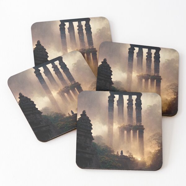Item preview, Temple In Ruins designed and sold by FantasyAI.