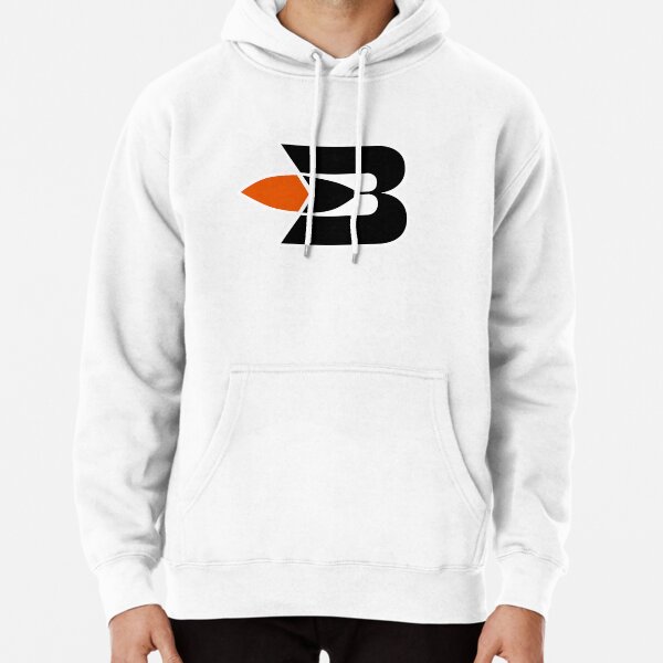 Buffalo Braves Throwback Hoodie Retro Distressed Logo 