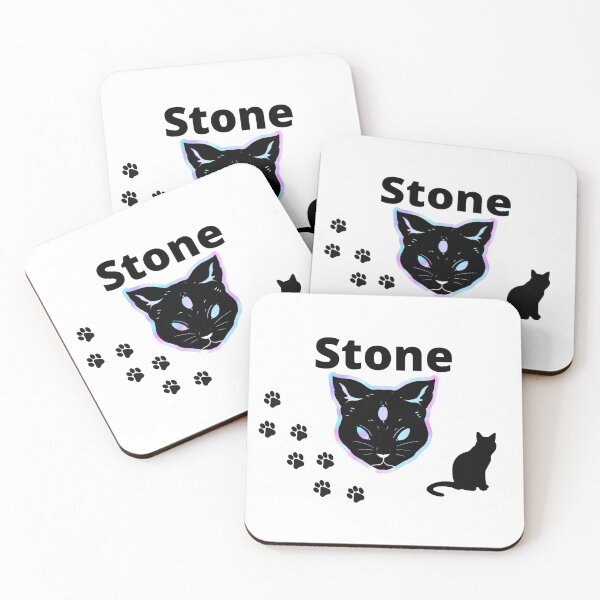 Item preview, If your cat's name is Stone, give a personalized mat. Names for cats and dogs. Pet names. designed and sold by EMIPRINCESS.