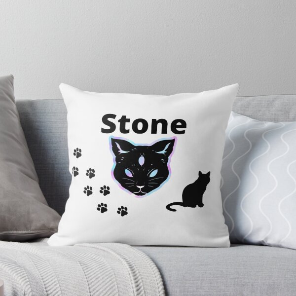 Item preview, If your cat's name is Stone, give a personalized mat. Names for cats and dogs. Pet names. designed and sold by EMIPRINCESS.