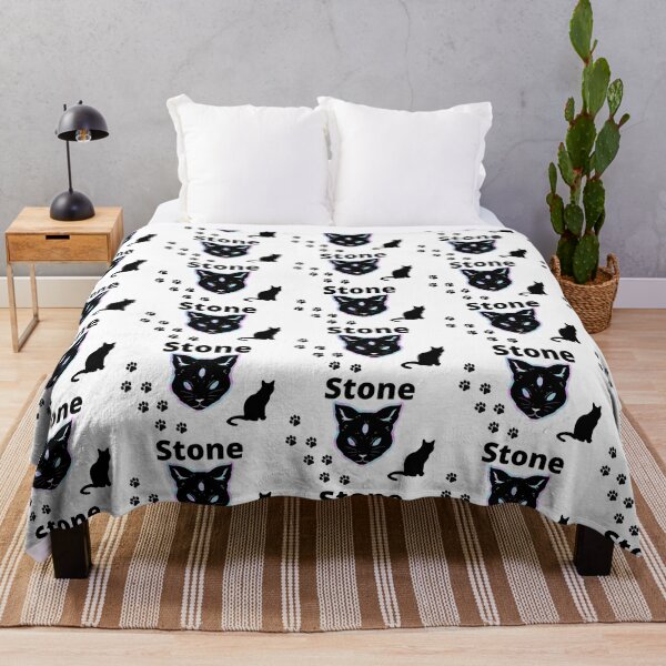 Item preview, If your cat's name is Stone, give a personalized mat. Names for cats and dogs. Pet names. designed and sold by EMIPRINCESS.