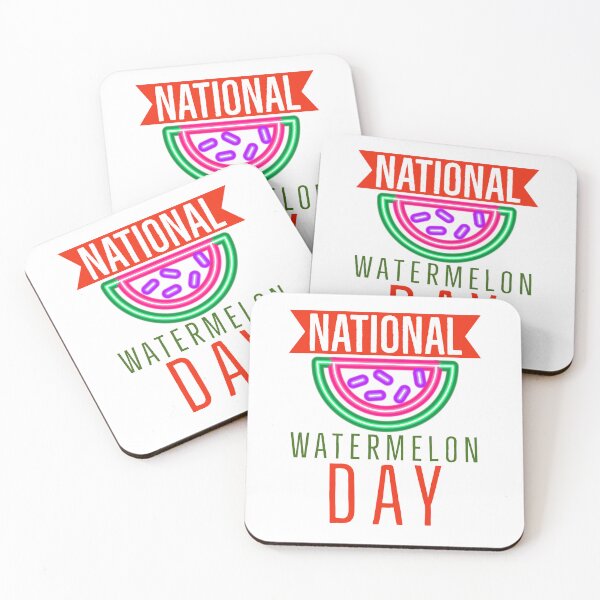 Item preview, BAD DAY TO BE A WATERMELON, NATIONAL WATERMELON DAY. designed and sold by Mokastro.