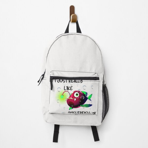 Item preview, i just really lke anglerfish, ok t-shirt, fish t-shirt, angler fish designed and sold by BLUE bubble.