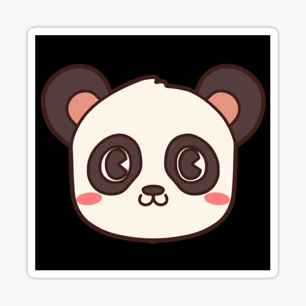loving animal PANDA Sticker