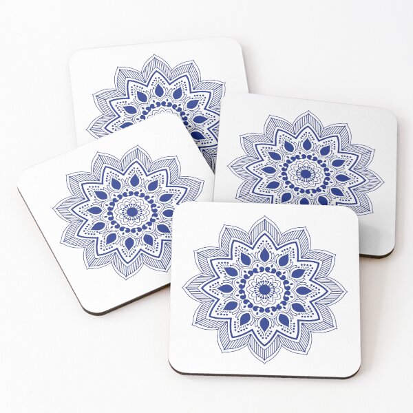 Item preview, Blue mandala designed and sold by NUSUSDREAM.