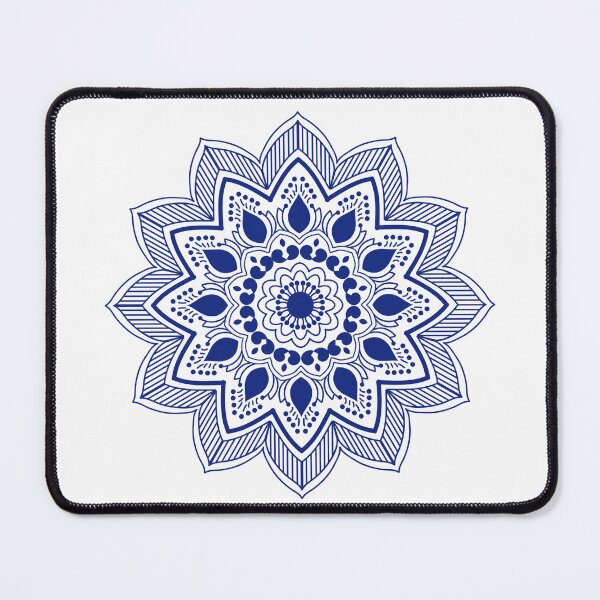 Item preview, Blue mandala designed and sold by NUSUSDREAM.