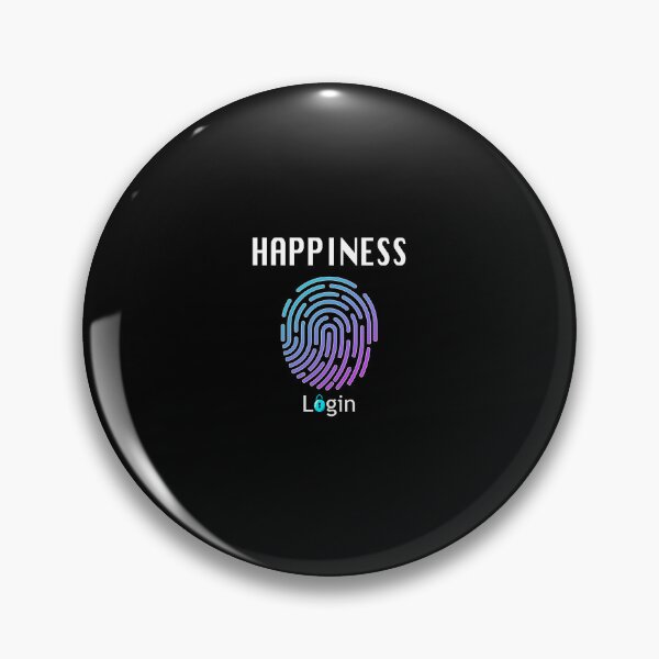 Item preview, Happiness login with fingerprint scanner designed and sold by Apostrophe8.