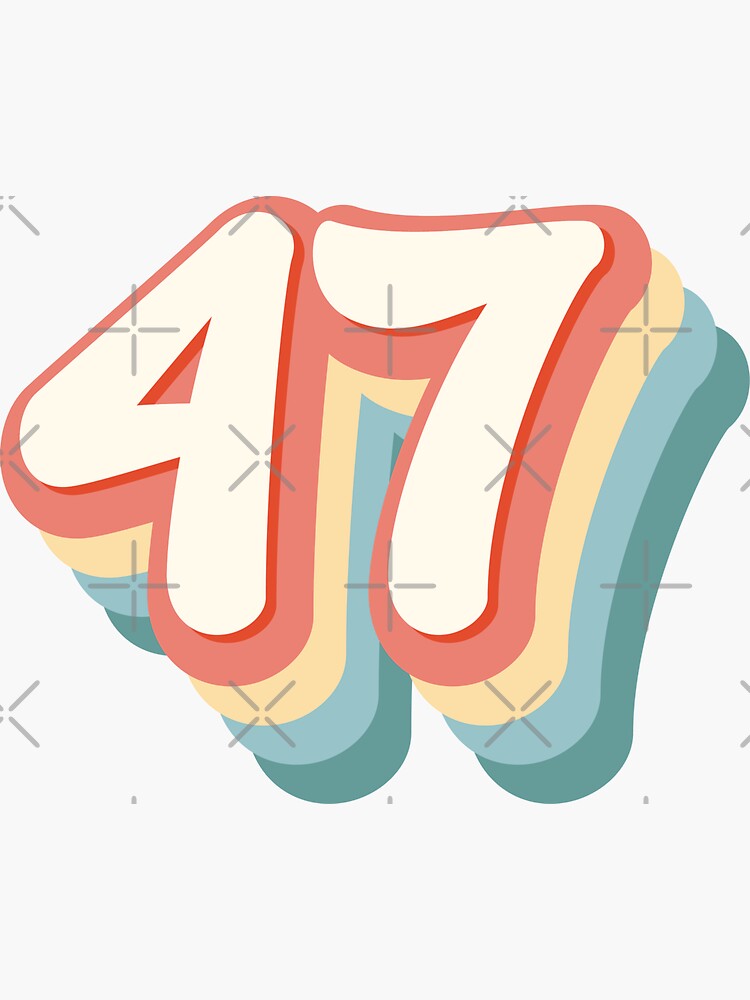 24 number Sticker for Sale by HanakiArt