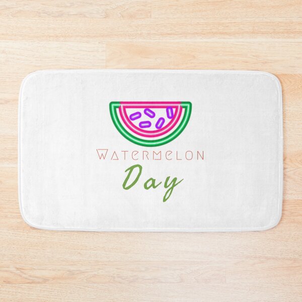 Item preview, BAD DAY TO BE A WATERMELON, NATIONAL WATERMELON DAY. designed and sold by Mokastro.