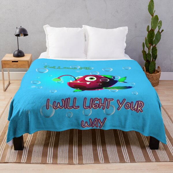 Item preview, i just really lke anglerfish, ok t-shirt, fish t-shirt, angler fish designed and sold by BLUE  bubble.