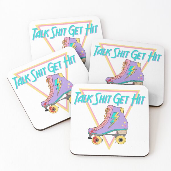 Item preview, Talk Shit Get Hit Roller Skate designed and sold by braeve-design.