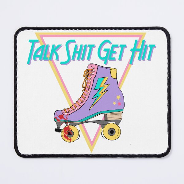 Item preview, Talk Shit Get Hit Roller Skate designed and sold by braeve-design.