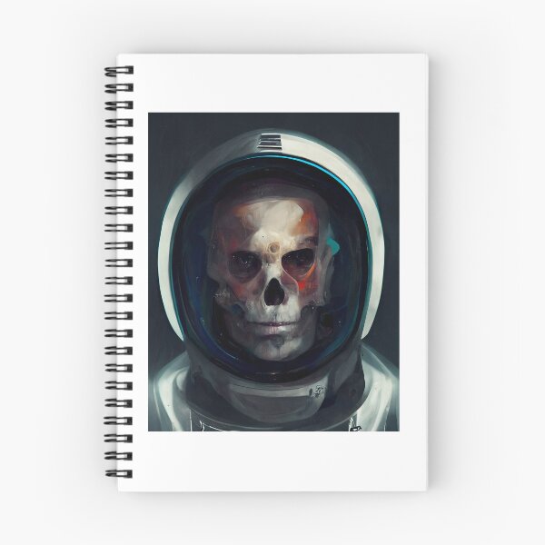 Item preview, A skull astronaut designed and sold by Jim Clyde Monge.
