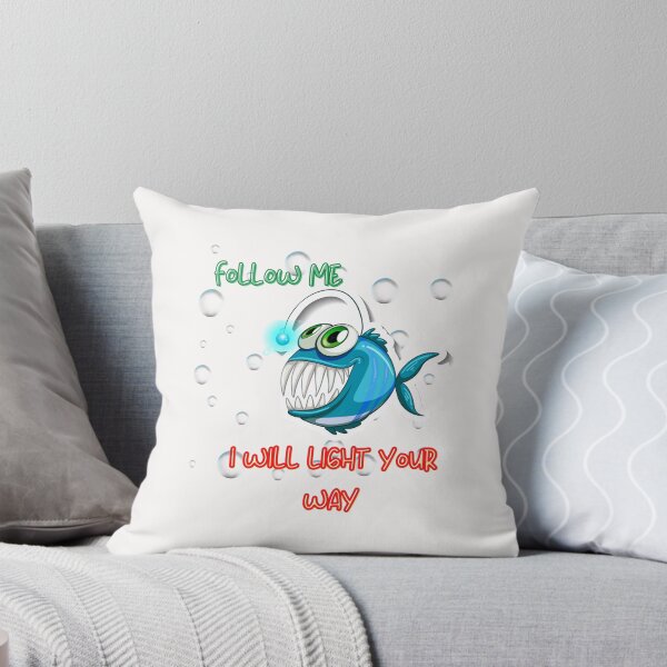 Item preview, i just really lke anglerfish, ok t-shirt, fish t-shirt, angler fish designed and sold by BLUE  bubble.