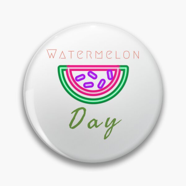 Item preview, BAD DAY TO BE A WATERMELON, NATIONAL WATERMELON DAY. designed and sold by Mokastro.