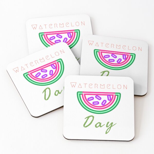Item preview, BAD DAY TO BE A WATERMELON, NATIONAL WATERMELON DAY. designed and sold by Mokastro.
