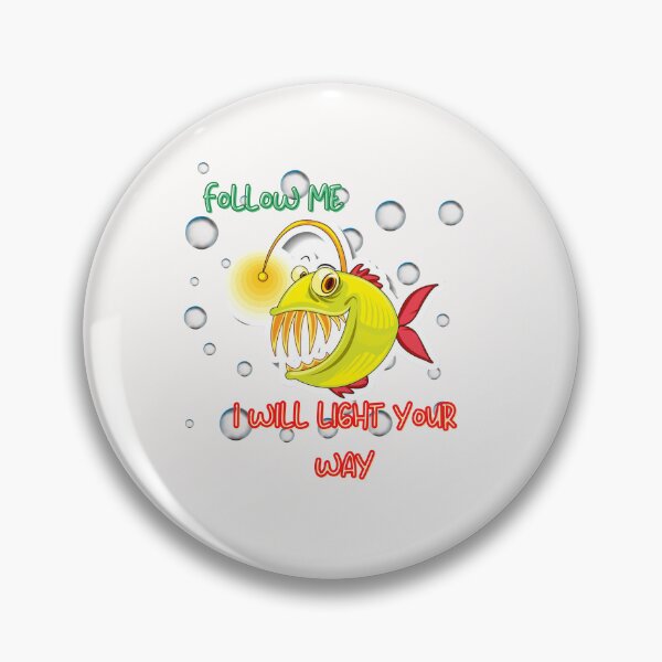 Item preview,  i just really lke anglerfish, ok t-shirt, fish t-shirt, angler fish designed and sold by BLUE  bubble.