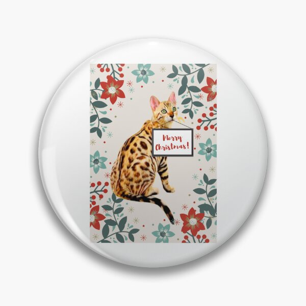 Artikelvorschau, Weihnachts-Bengal-Katze entworfen und verkauft von RoySqrali.