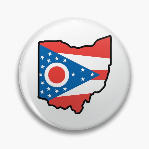 Item preview, Ohio state flag designed and sold by PepaAnaRB.