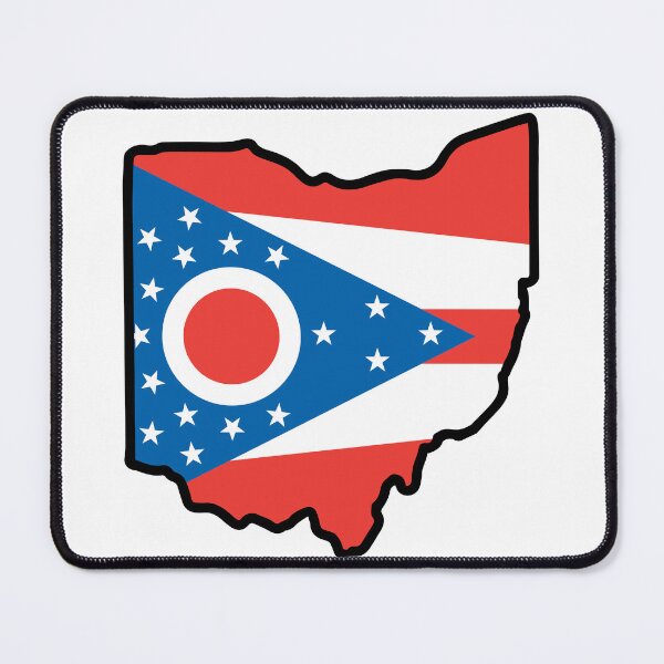 Item preview, Ohio state flag designed and sold by PepaAnaRB.
