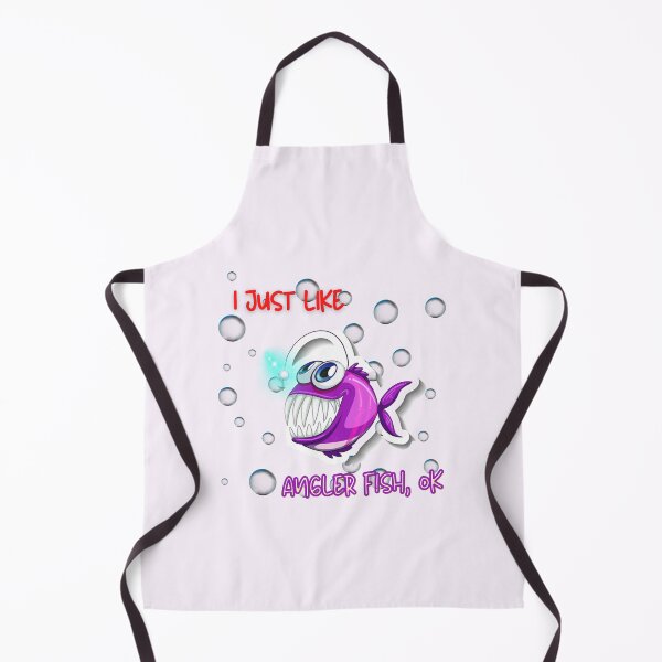 Item preview,  i just really lke anglerfish, ok t-shirt, fish t-shirt, angler fish designed and sold by BLUE  bubble.